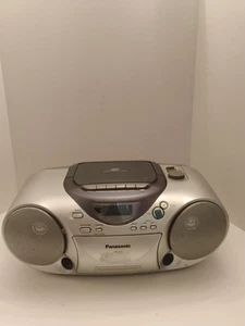 Panasonic RX-D14 Boombox CD Cassette Player AM/FM Radio TESTED WORKING No Remote - Picture 1 of 6