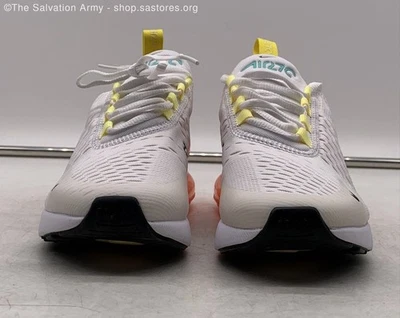 Nike Women's Air Max 270 FZ3624-100 White Lace-Up Sneaker Athletic Shoes Size 7 - Image 1 of 4