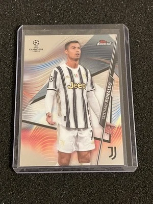 Cristiano Ronaldo 2020-21 Topps Finest UCL #1 Juventus FC - Image 1 of 2