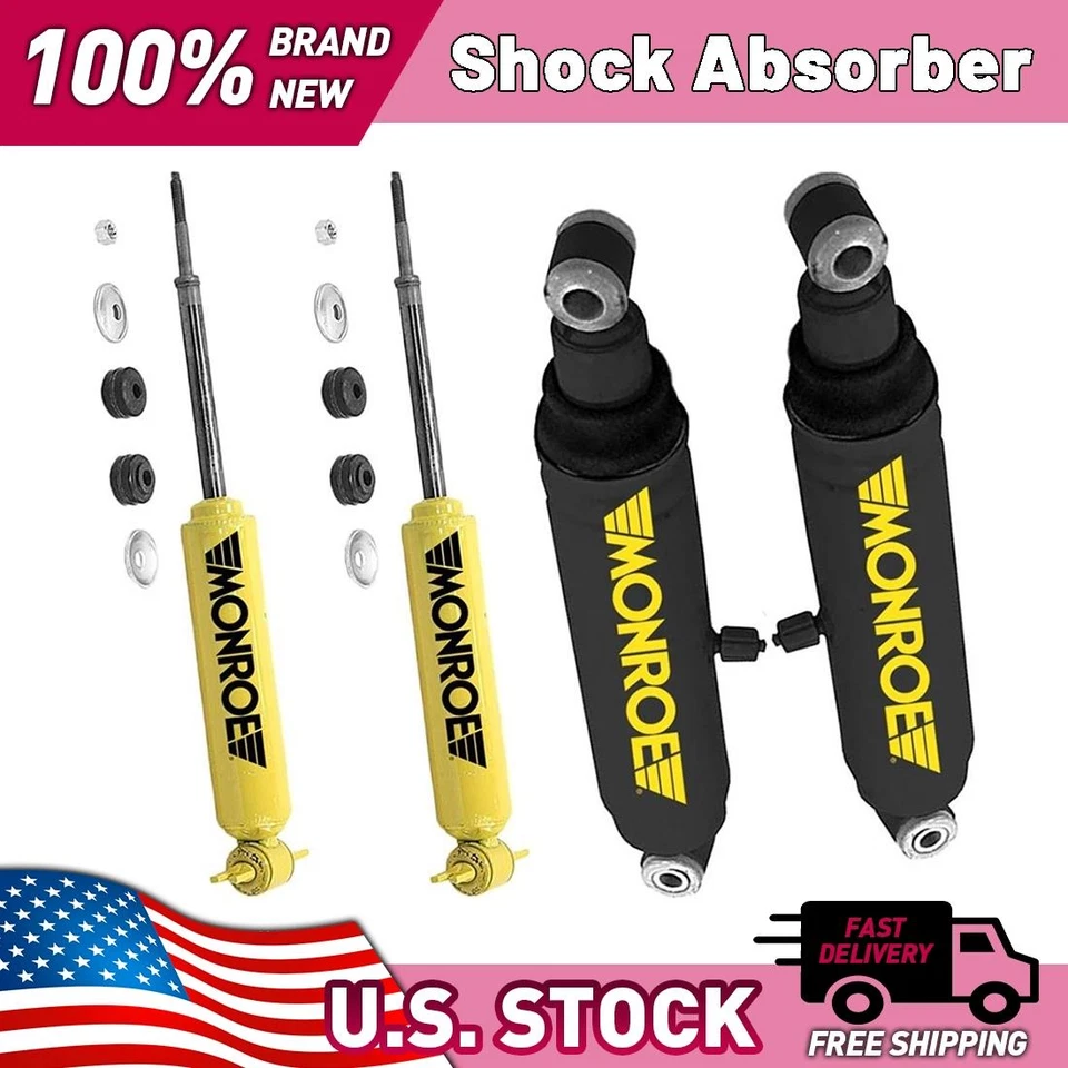 Amortiguadores delanteros traseros Monroe para camioneta Dodge D200 1972 1973 1974 3,7 L Foto 1 de 4