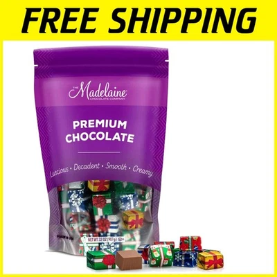 Chocolates de leite feitos nos EUA - Embalagem de Natal - Imagem 1 de 4