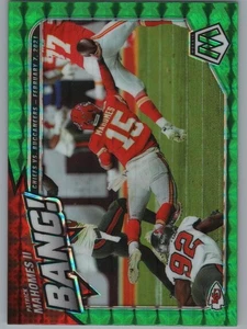 Panini Mosaic 2021 - Bang! Patrick Mahomes II #B-2 Green Mosaic Prizm - Imagen 1 de 2