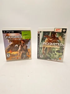 Uncharted Bundle 1 and 3 Ps3 CIB Uncharted 1 And Uncharted 3 - Bild 1 von 11