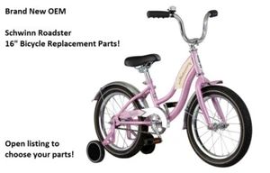 Brand New Schwinn Roadster 16" PINK Bicycle Replacement Parts: Choose your part! - Picture 1 of 18