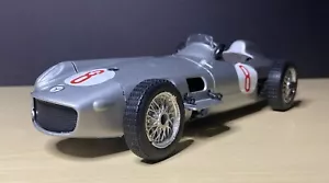 MERCEDES BENZ RW -196 SILVER 1:18 DIECAST MODEL CAR POLISTIL TONKA ITALY 1/16 - Picture 1 of 10