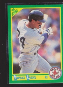 Dwight Evans Cards Inserts Vintage Premium Collection LOOK