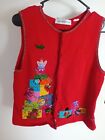 Marisa Christina Ugly Christmas Sweater Size S Appliques