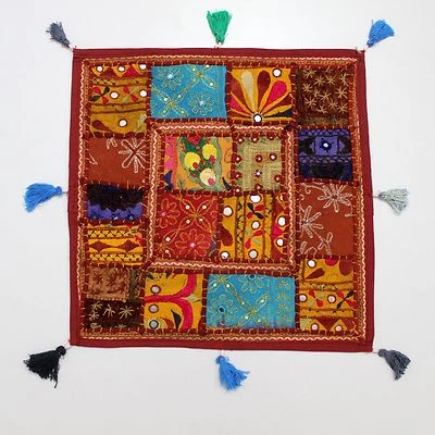 Patchwork Home Decor Vintage Hippie Pillow Shams Couch Cushion Cover Case Ho - Image 1 of 4