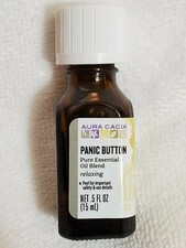 Aura Cacia Pure Essential Oil Blend  Panic Button  0.5 fl oz (15 mL)
