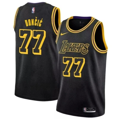  Jersey cosido negro YOUTH Luka Doncic (S-XL) Foto 1 de 2