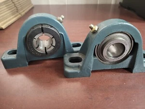 2 Dodge Pillow Block Bearing Unit  124133    GLM 206 - Picture 1 of 7