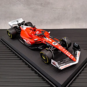 BBURAGO 1:18 SF23 FERRARI LAS VEGAS F1 #16 Charles Leclerc Model CAR NEW IN BOX - Picture 1 of 3