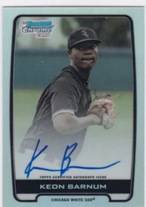 2012 Bowman Chrome Keon Barnum Prospect Auto Autograph #BCA-KB (B) - Bild 1 von 1