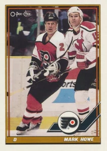 1991-92 O-Pee-Chee #466 MARK HOWE - Philadelphia Flyers - Bild 1 von 1