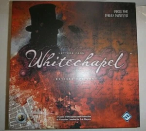 Letters from Whitechapel Jack the Ripper London Board Game 2012 Revised COMPLETE - Picture 1 of 5