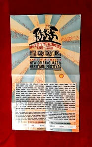 Collectible 2007 New Orleans Jazz & Heritage Festival Artist Line-Up Poster - Picture 1 of 1