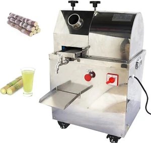 110V New Electric Sugar Cane Juicers big Capacity Juice Three Rolls 1500W - Picture 1 of 16