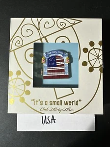 Pin de coleccionista de Disney Club 33 It's A Small World EE. UU. - Imagen 1 de 2