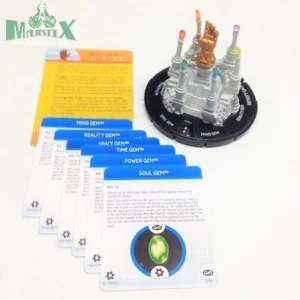 Heroclix Infinity Gauntlet set COMPLETE Infinity Gauntlet Resource Dial w/cards! - Picture 1 of 1