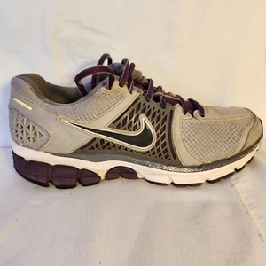 Nike Zoom Vomero Womens Running Shoe Size 6.5 Gray Purple Athletic Sneaker - Picture 1 of 18