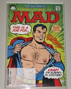 MAD 2024 FCBD non stampato quasi nuovo! Mylar Bag + Scheda 8 pixel SUPER Packaging! - Foto 1 di 1