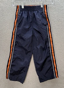 Vintage Extreme Limit Track Pants Kids 4/5 Blue Orange Tear Away Windbreaker 90s - Picture 1 of 11