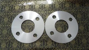 Two WHEEL HUBCENTRIC SPACERS 4X100MM | 5MM THICK | 57.1MM CB - Picture 1 of 1