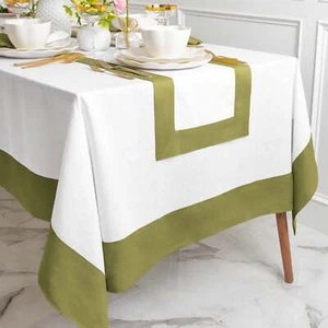 Mantel Solino Home 100% Lino Puro para Verano Cocina Comedor Fiesta, Contempo - Imagen 1 de 77