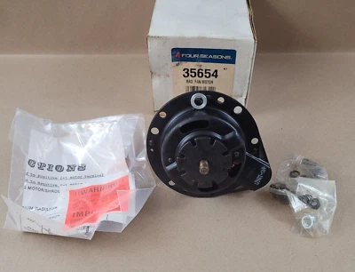 Novo Motor Ventilador de Refrigeração NOS Four Seasons 35654 1984-94 Buick Chevy Isuzu Pontiac - Imagem 1 de 4