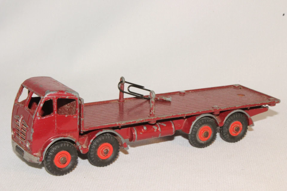 1950's Dinky #905 Foden Truck com correntes, vermelho marrom, original #2 - Imagem 1 de 4