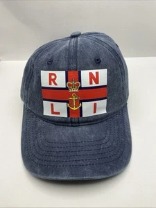 RNLI Lifeboats Cap Blue Colour Adults Size Adjustable - Picture 1 of 4