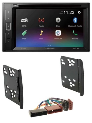 Pioneer Bluetooth MP3 USB 2DIN DAB DVD Autoradio für Ford Cougar Fiesta Focus Ga - Bild 1 von 4