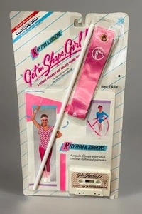NOS VTG Get in Shape Girl: Rhythm & Ribbons, HTF Pink Ribbon 1986 Sealed! - Picture 1 of 3