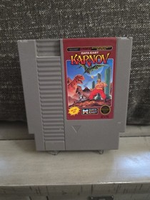 Karnov (Nintendo Entertainment System, 1988) AUTHENTIC Tested Works NES