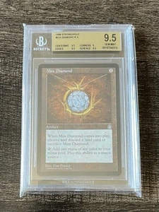 MTG 1998 Mox Diamond - Stronghold - BGS 9.5 Gem Mint MT - Reserved List - Picture 1 of 3