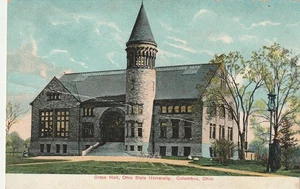 Vintage Postcard Orton Hall, Ohio State University Columbus, Ohio - Picture 1 of 2