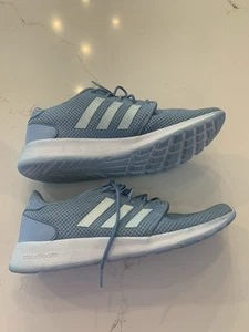Adidas Sneakers Baby Blue Signature w/ White Stripe Women’s Size 7.5 - Picture 1 of 12
