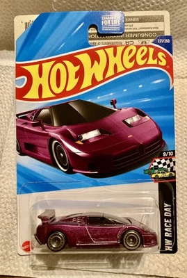2025 Hot Wheels Super Treasure Hunt ‘94 Bugatti EB110 SS - Image 1 of 4