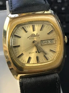 Reloj Automático Hombre MIDO MULTI STAR Día Dorado Fecha Correr Ver Detalle (Lote2263) - Imagen 1 de 10