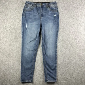 Democracy Ab Technology Damenjeans 14 hoher Bund Skinny Ankle Alltag Stretch - Bild 1 von 14