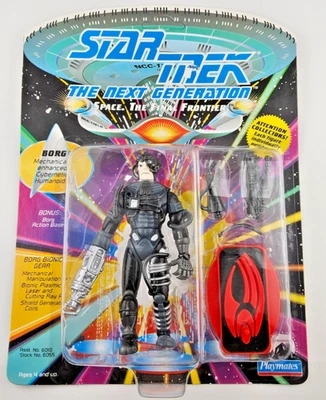 Figura de acción Star Trek The Next Generation Borg 1992 234266 de Playmates Foto 1 de 2