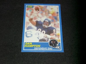 Dan Hampton Chicago Bears 1989 Score Football Karte #7 - Bild 1 von 3