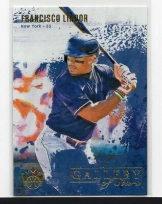 FRANCISCO LINDOR - 2021- PANINI / DIAMOND KINGS GALLERY OF STARS -CARD No # GS-8 - Image 1 of 2