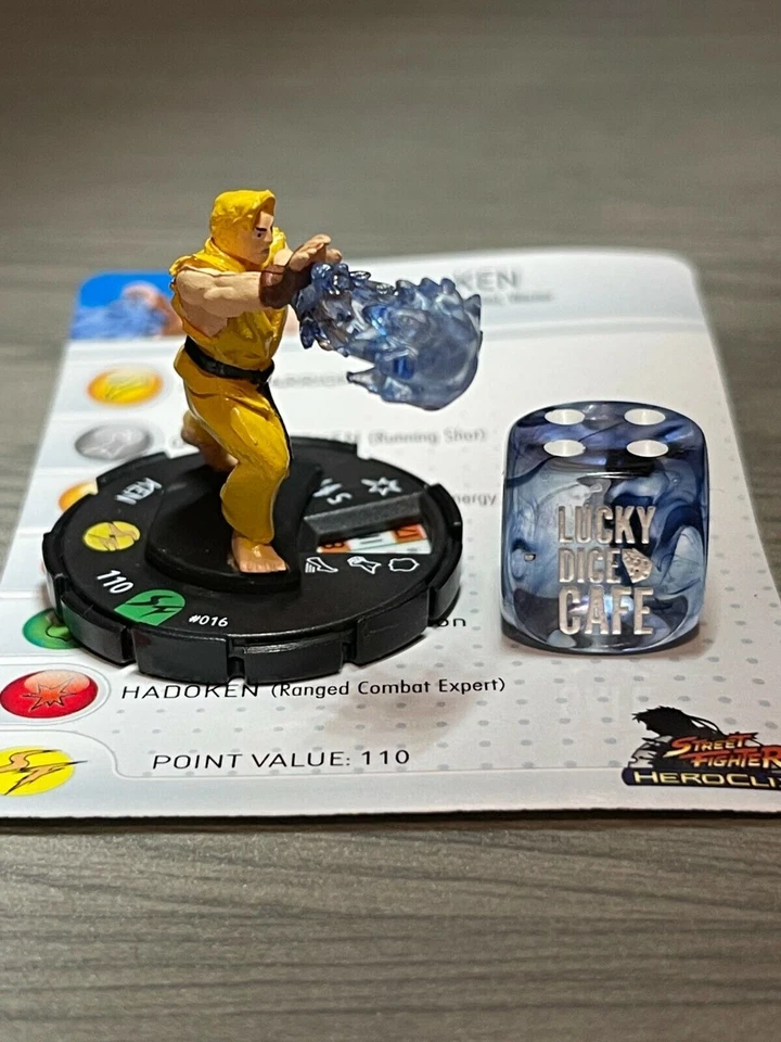 Heroclix Street Fighter 016 Ken poco común Foto 1 de 1