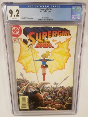 Nov. 2000 DC Supergirl Goes to War issue #50 CGC graded 9.2 - Image 1 of 4