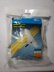 15 Stück Kabelstapler RG-59, RG-6 - Bild 1 von 2