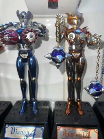 BANDAI Soul Of Chogokin MAZINGER ANGELS 7 FEMALE ROBOT FIGURE LOT Minerva US Cover