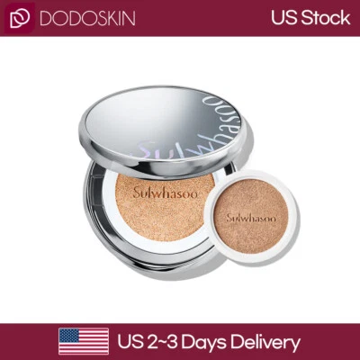 US SELLER SULWHASOO 2024 New Perfecting Cushion 15g*2 SPF50+ (Original + Refill) - Image 1 of 3