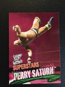 WWF Fleer 2001  #59 Perry Saturn