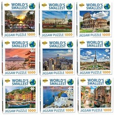 World's Smallest Puzzle Selection - Cities Of The World 1000 Pieces Cheatwell